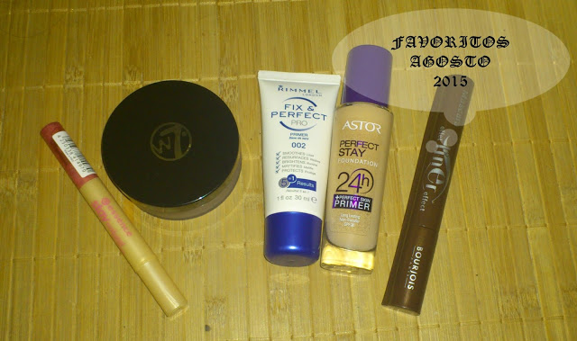 FAVORITOS AGOSTO 2015