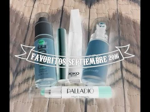 FAVORITOS SEPTIEMBRE 2016