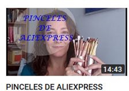 PINCELES DE ALIEXPRESS