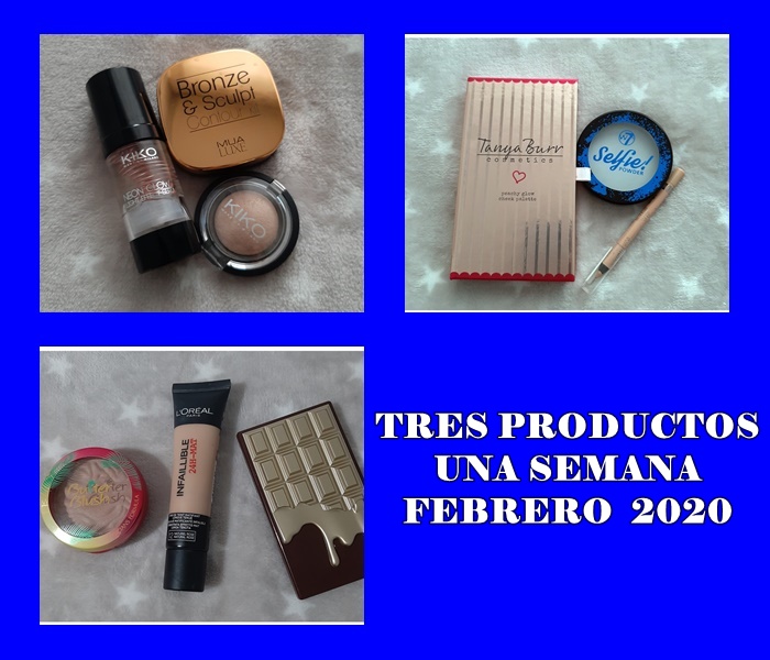 TRES PRODUCTOS UNA SEMANA FEBRERO 2020