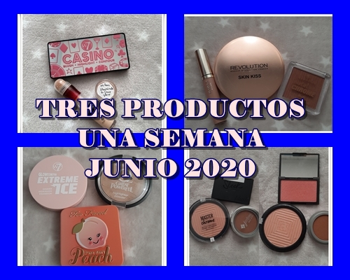 TRES PRODUCTOS UNA SEMANA JUNIO 2020